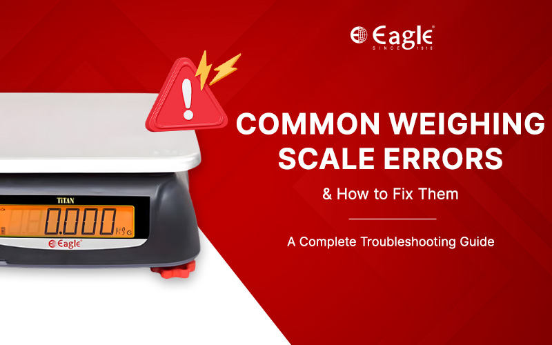 Common Weighing Scale Errors & How to Fix Them